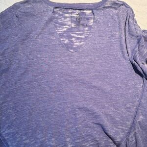 We The Free Lavender Long Sleeve Top